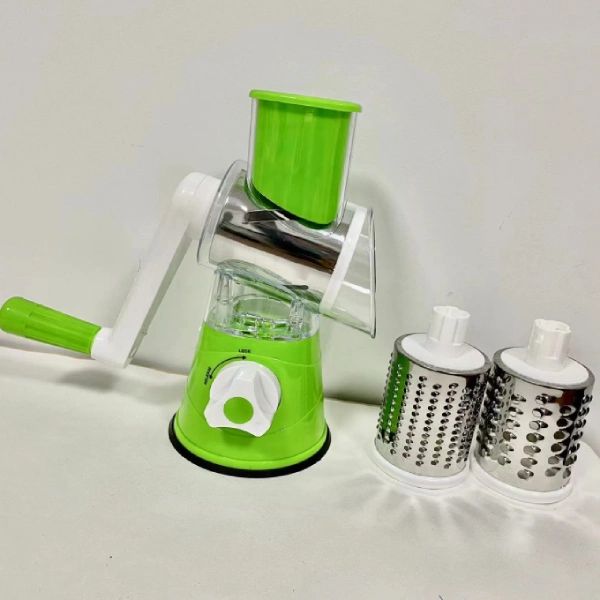 Râpe Manuelle Rotative 3en1 – TableTop Drum Grater 